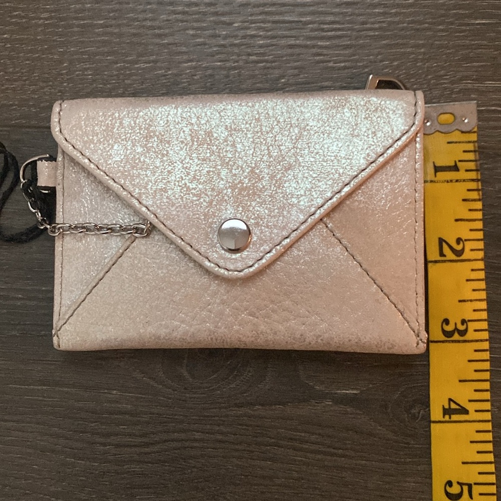 Aimee Kestenberg Pouch color stone silver new with tags genuine leather Y2K - Picture 4 of 7